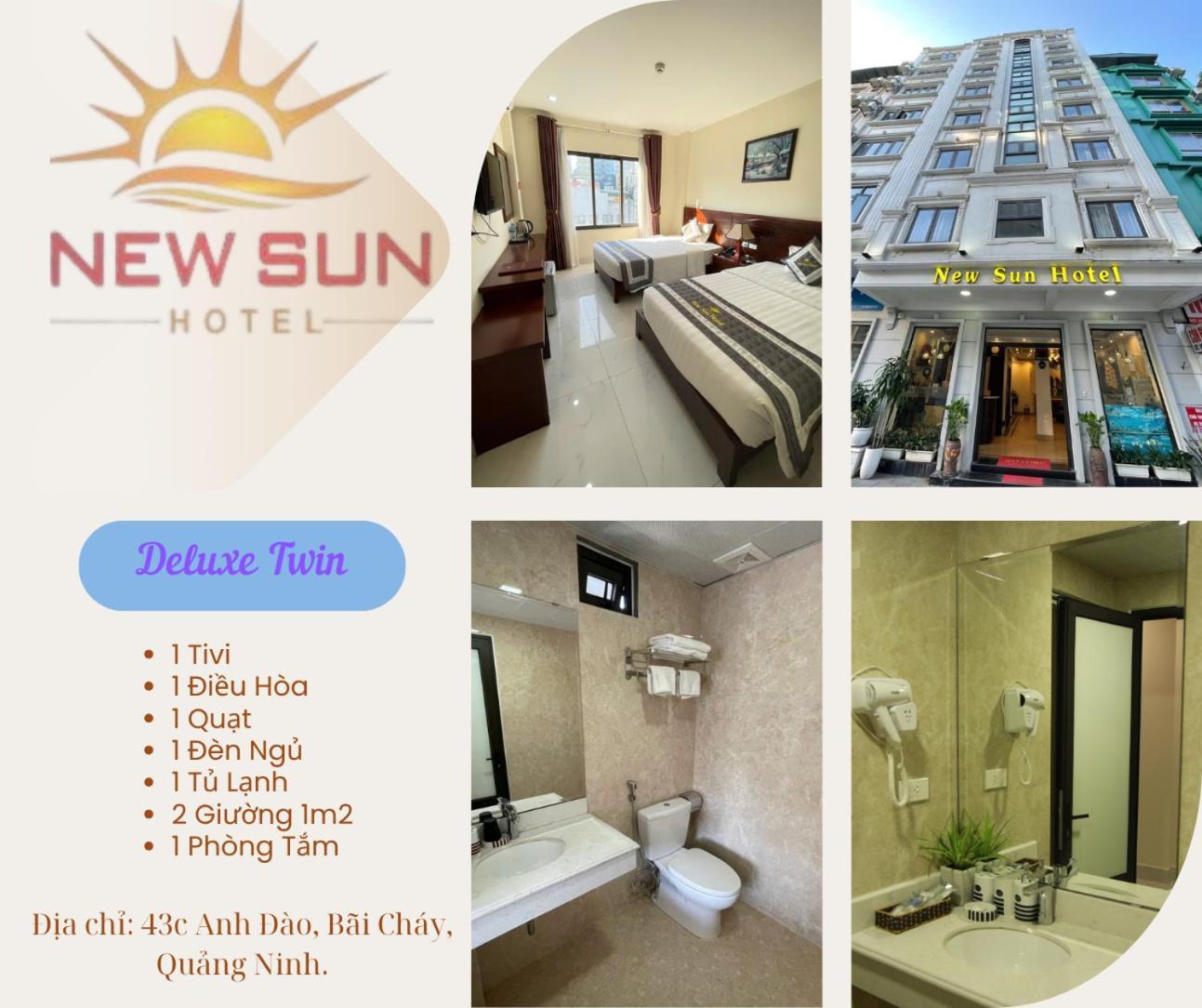New Sun Hotel Ha Long Exterior foto