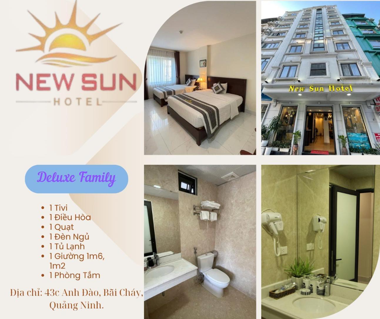 New Sun Hotel Ha Long Exterior foto
